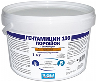 Гентамицин 100 порошок (1 кг)