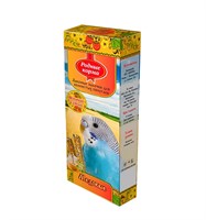Корм РОДНЫЕ КОРМА Зерновая палочка для попугаев с медом 2шт. х 45гр. 1х18
