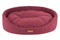 Лежак овальной формы Montana М 52*44*14cm Бордо - фото 89589